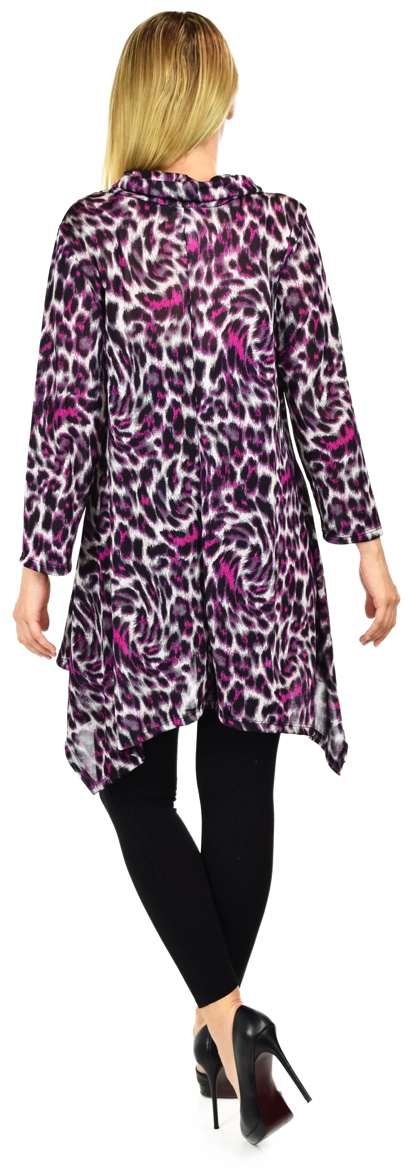 Cowl Neck Tubic, Traveler Tunic, Boho, Gypsy,Lagenlook Tunic,  Designer Plus size top, Plus Tunic