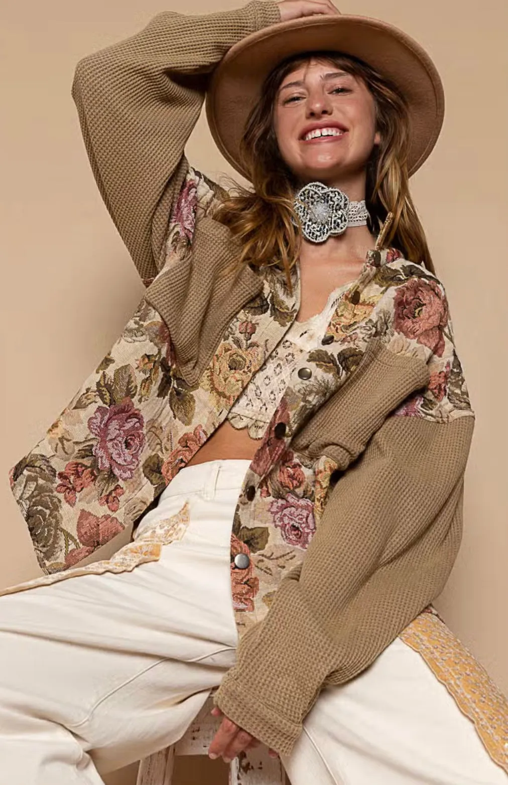 Crushing On You Jacquard Top