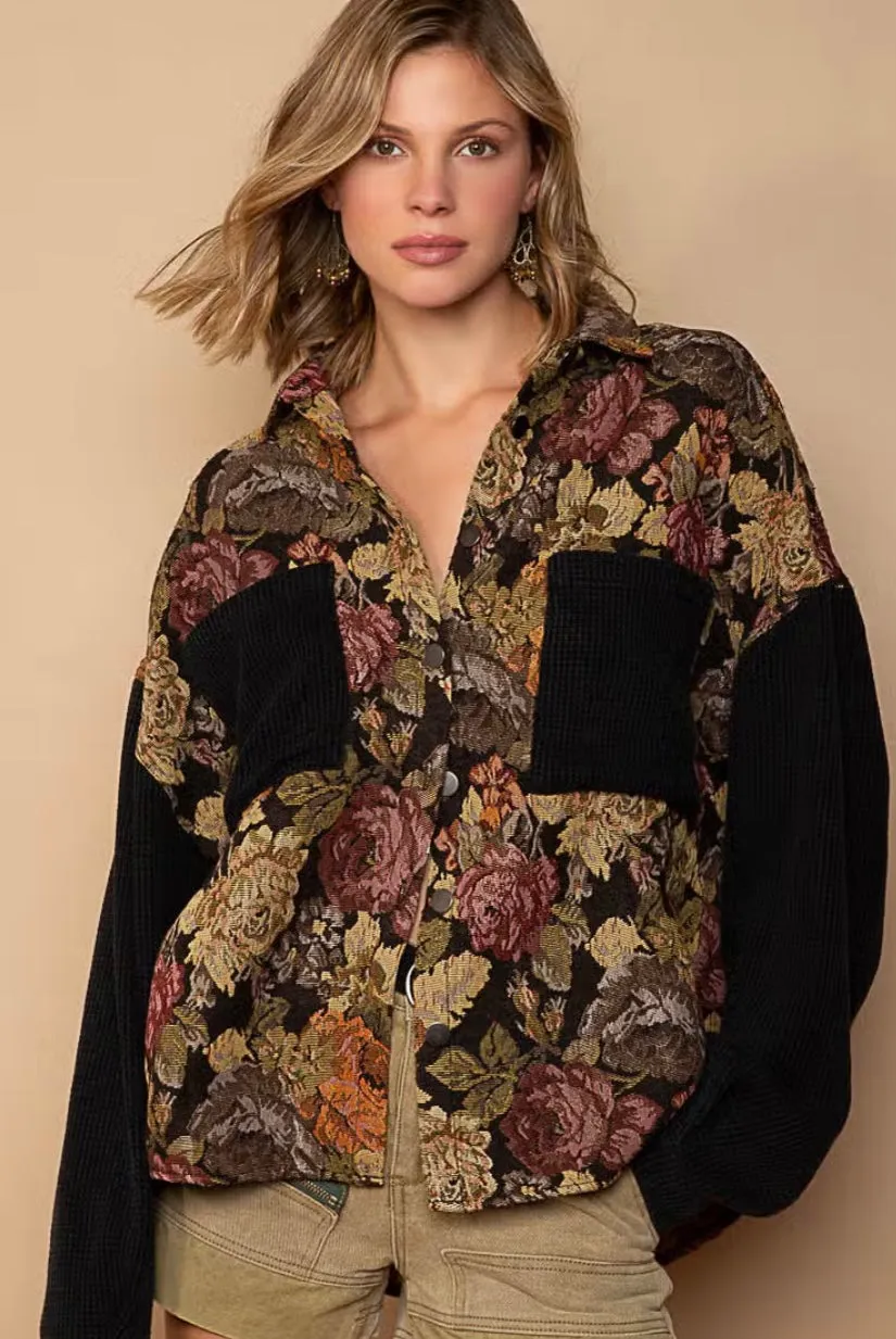 Crushing On You Jacquard Top