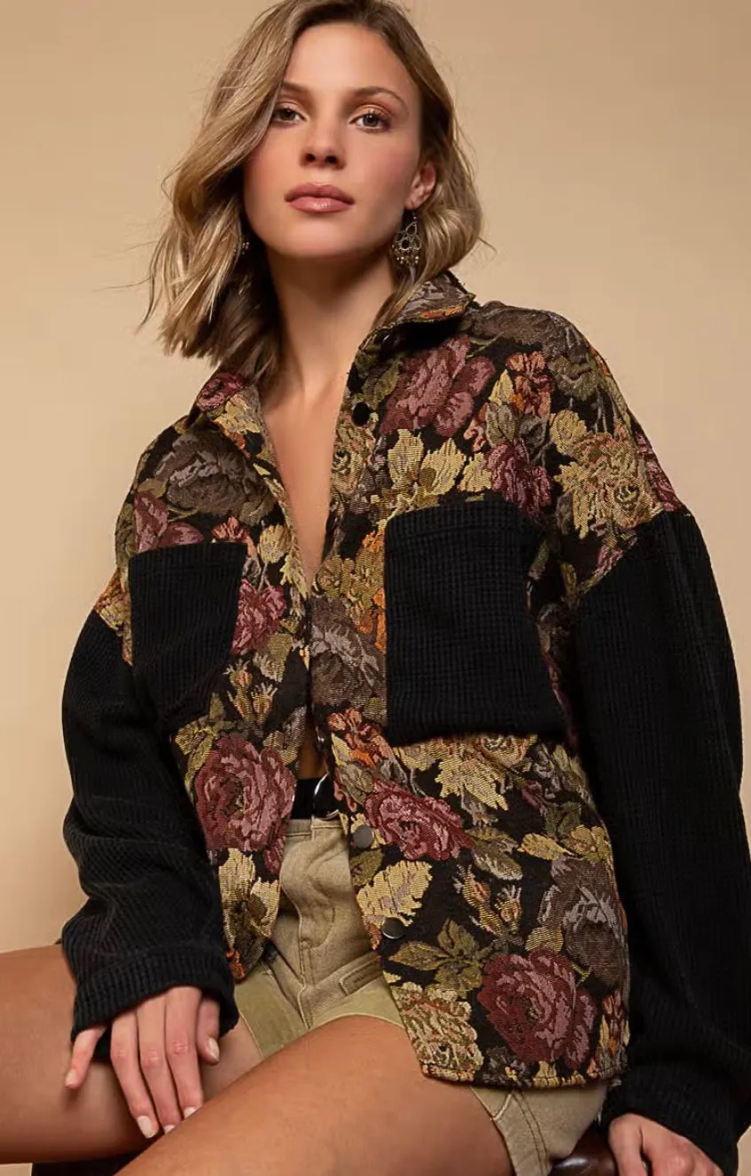 Crushing On You Jacquard Top