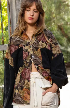 Crushing On You Jacquard Top
