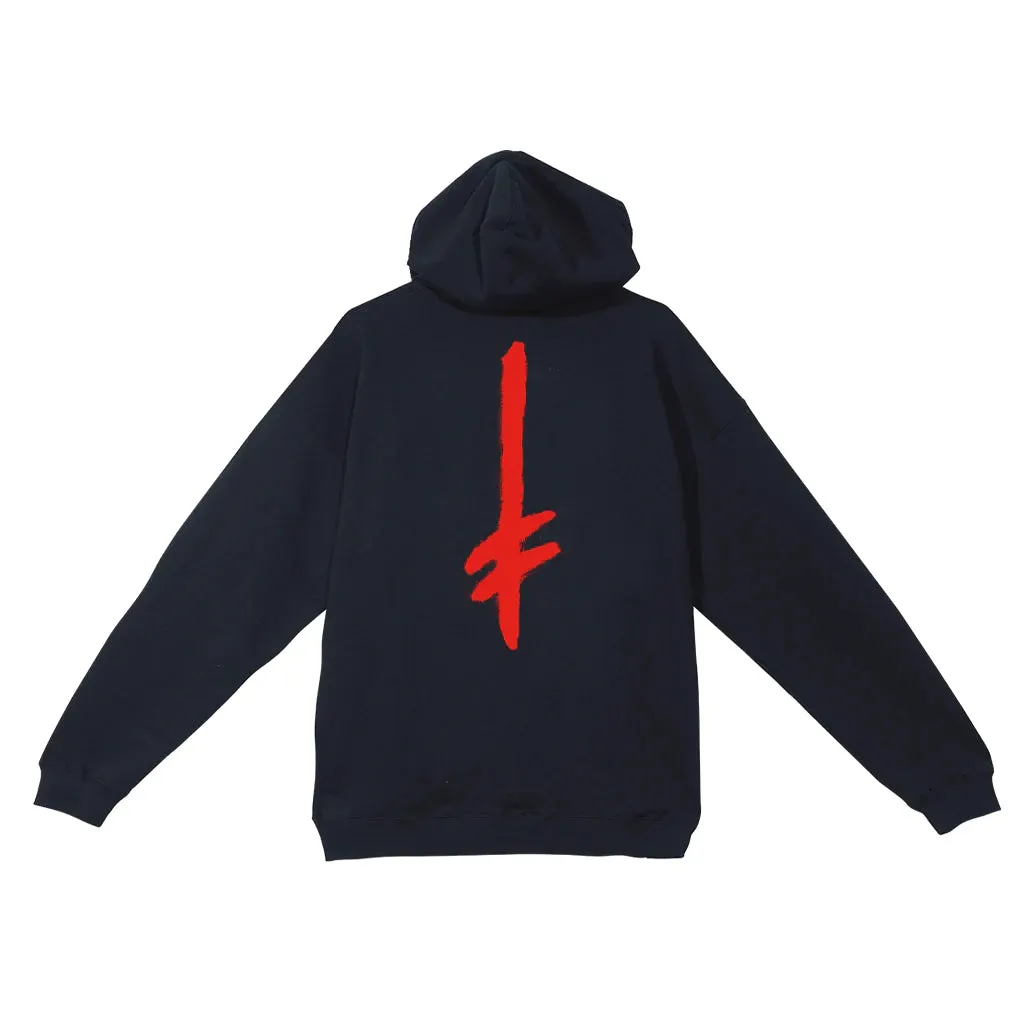 Deathwish Credo Hoodie - Navy