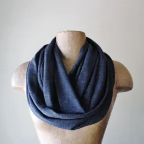 DENIM BLUE Infinity Scarf