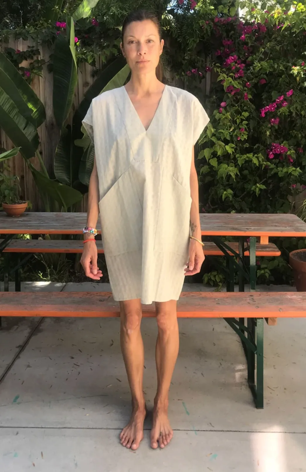 Diagonal Pocket Tunic
