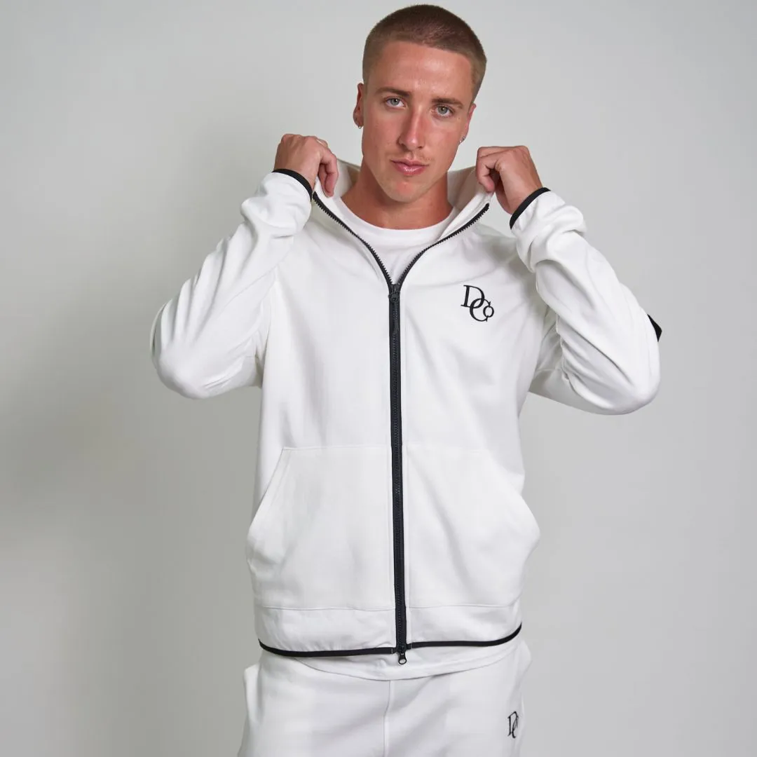 Draco Tech Track Jacket - White