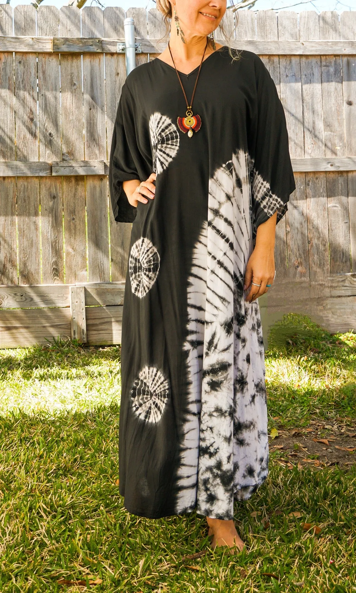 Eclipse Harmony Tie Dye Kaftan