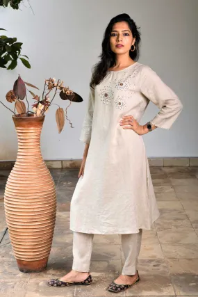 Embroidered Floral Tunic