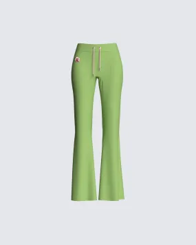 Emerson Green Flared Pant