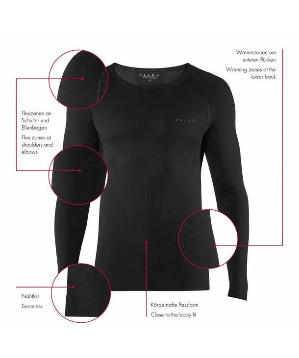 Falke Long Sleeve Crew Warm Men's Baselayer