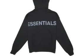FEAR OF GOD ESSENTIALS "3M Logo" Hoodie Black