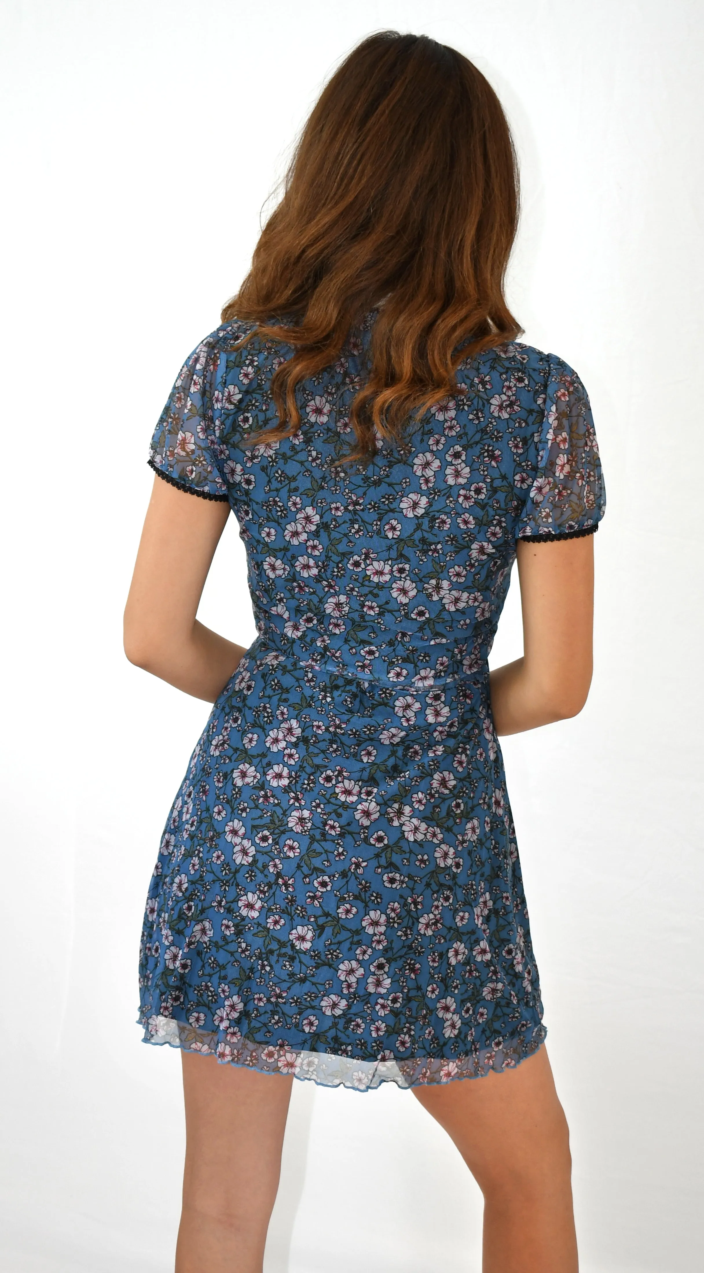 Floral Wrap Dress