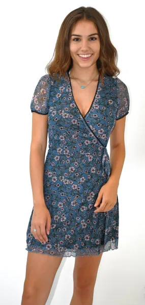 Floral Wrap Dress
