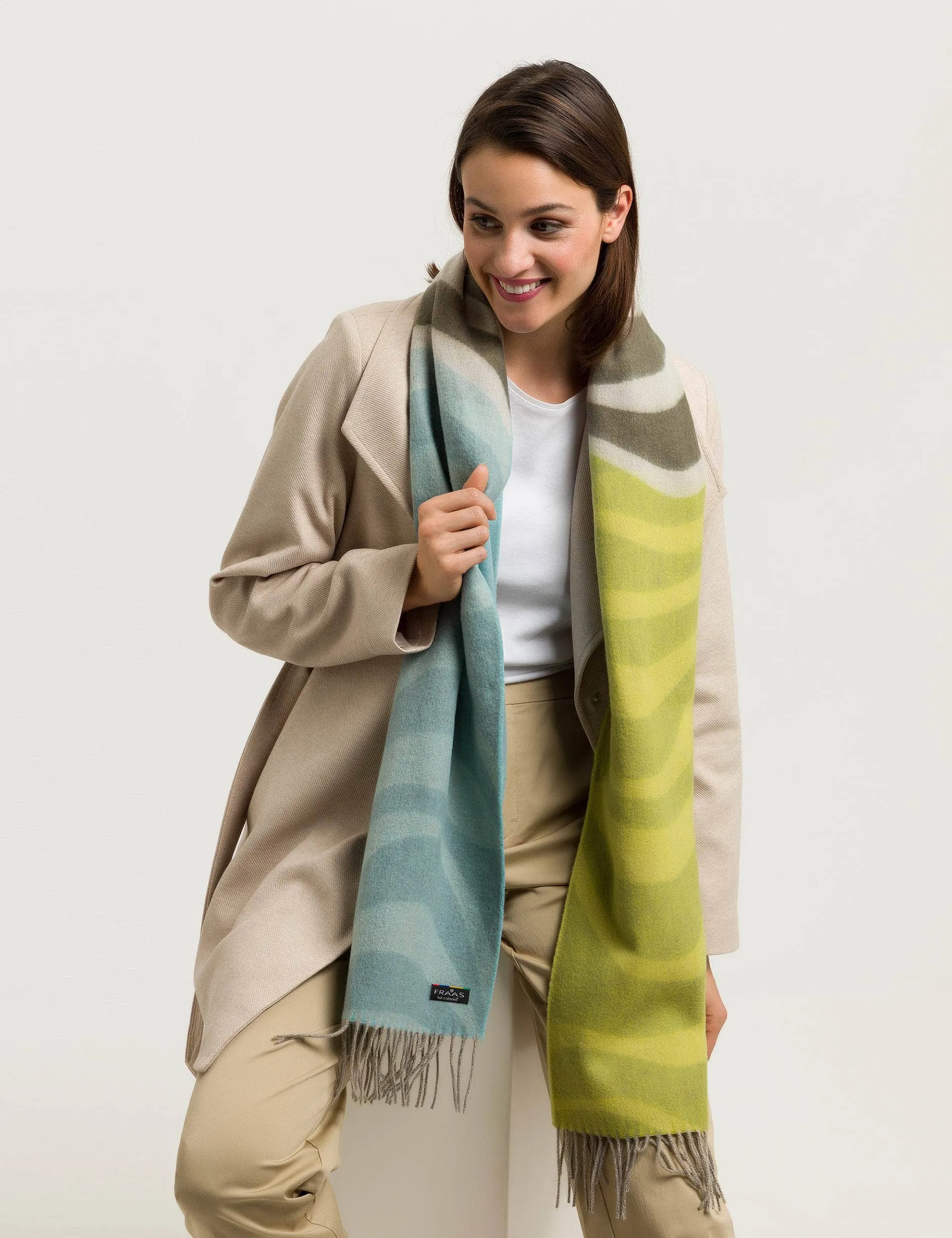 FRAAS - The Scarf Company - Ombre Waves Eco: Grey