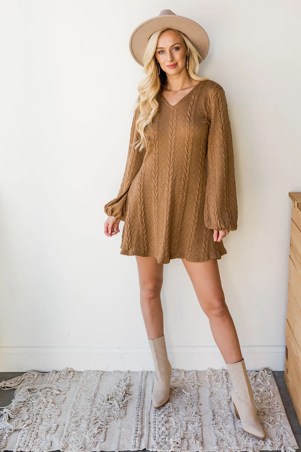 fresh start sweater dress