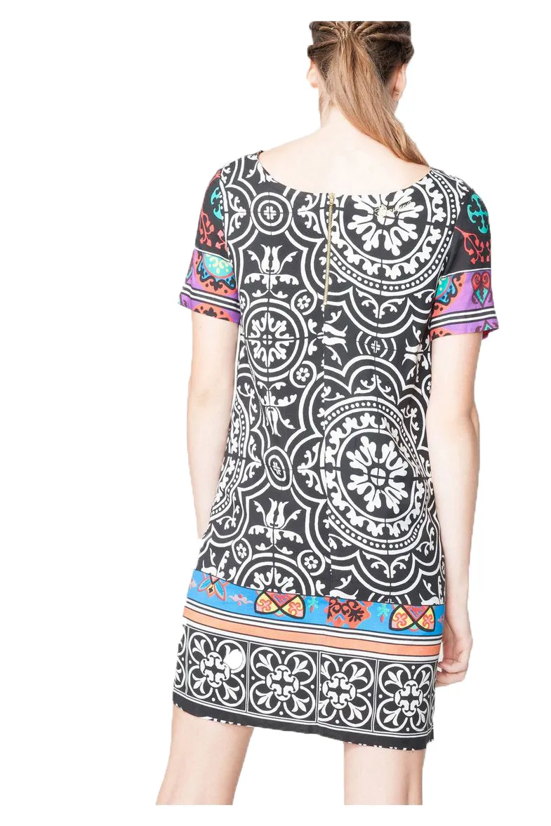 Gironel La Monochrome Colour Pop Dress Desigual Style 61V28A0