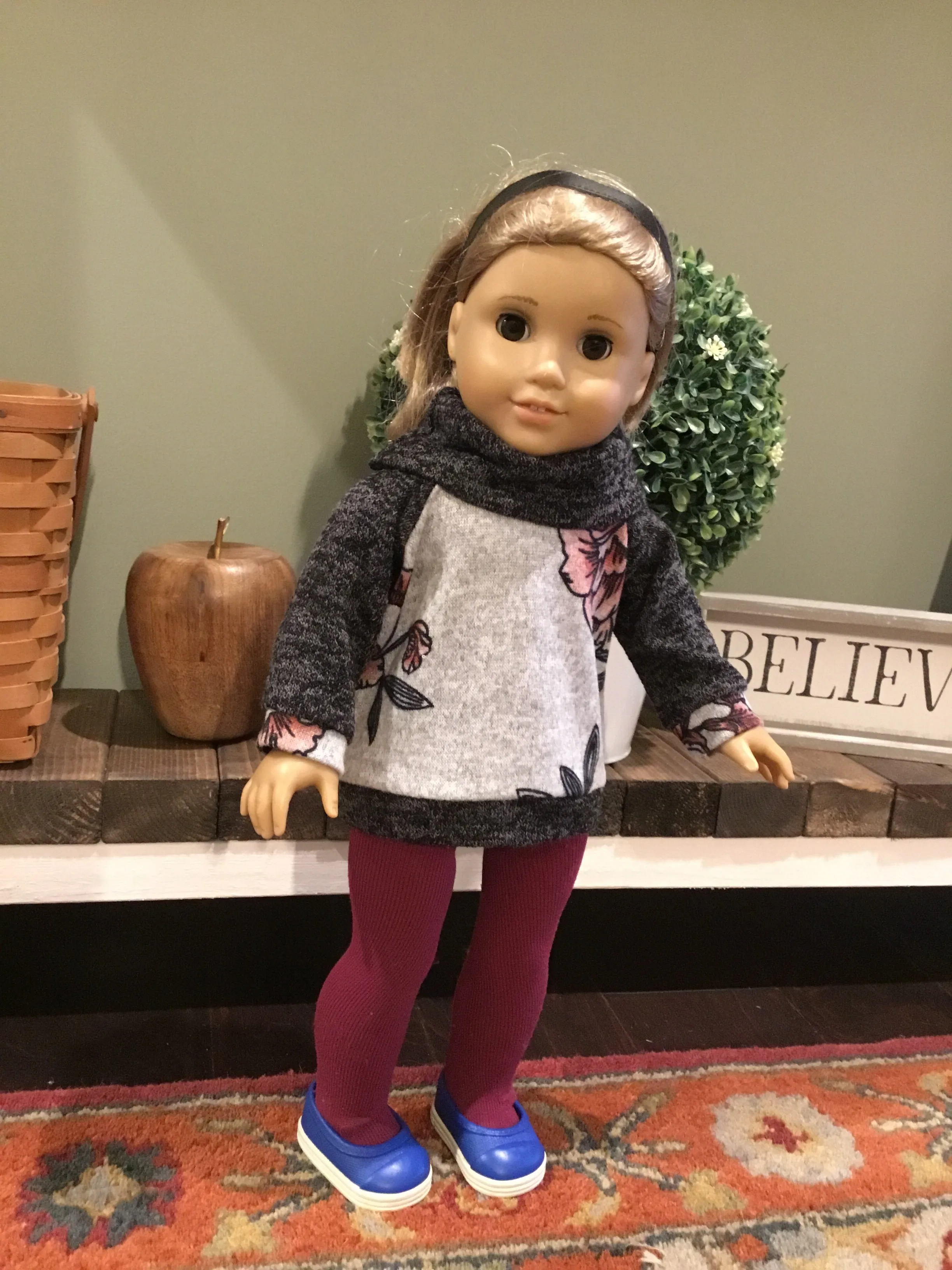 Going Home Sweater Doll Pattern