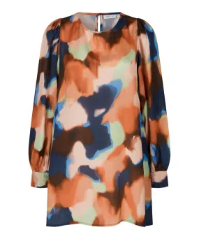 Grola Long sleeve Tunic in Rose Smoke