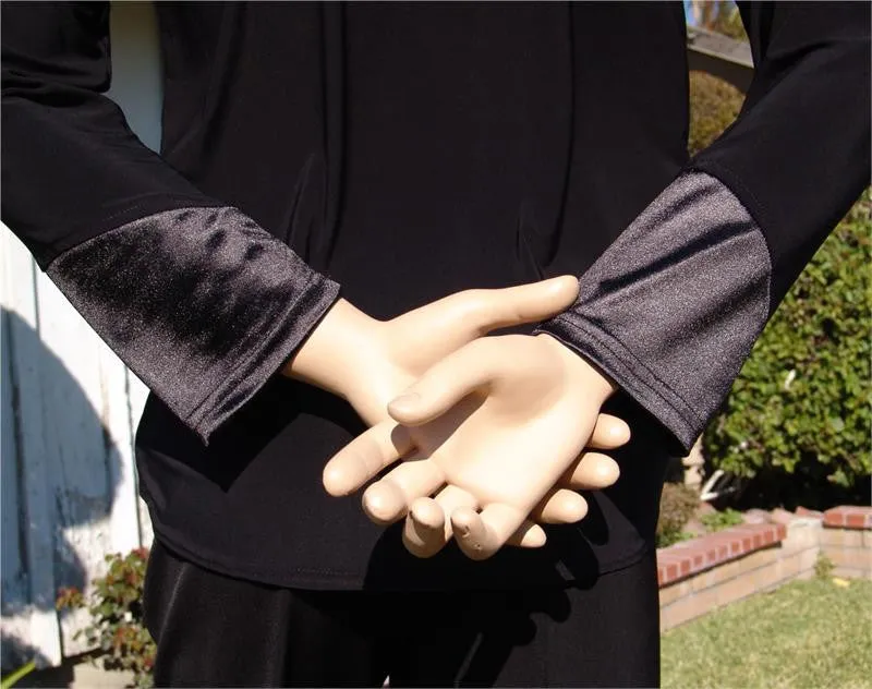 GS65 "OUT" Black Competitive Latin Shirt
