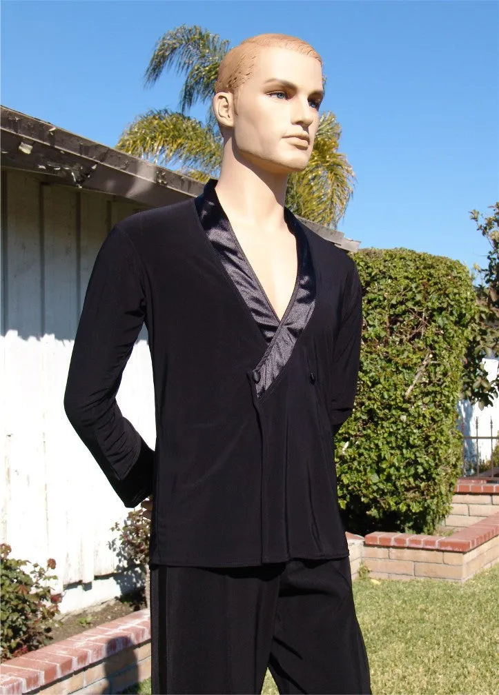 GS65 "OUT" Black Competitive Latin Shirt