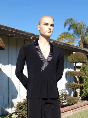 GS65 "OUT" Black Competitive Latin Shirt