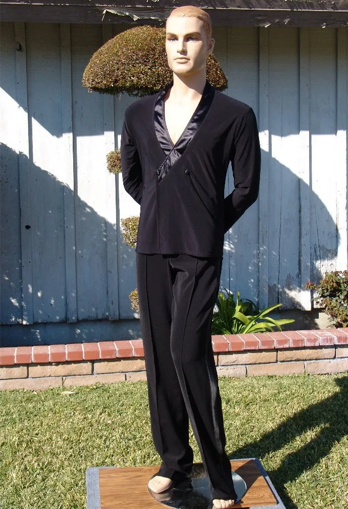 GS65 "OUT" Black Competitive Latin Shirt