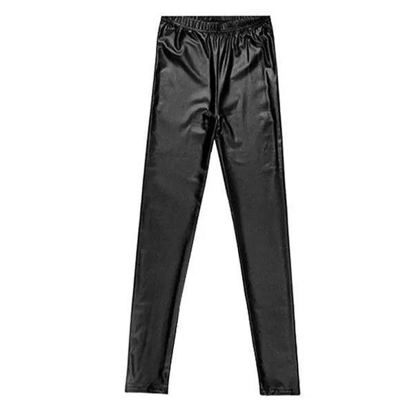 Heather Leather Leggings