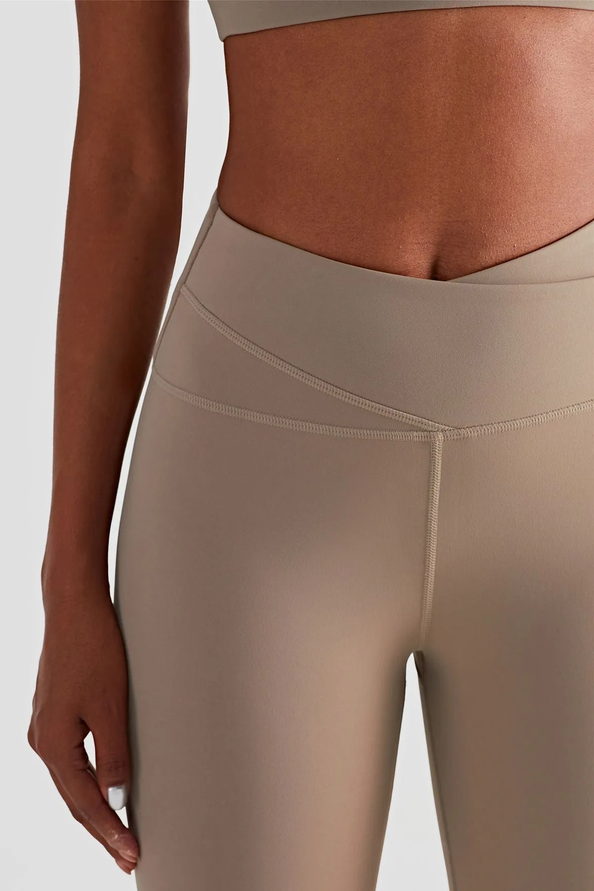 High Waist Crossover Leggings