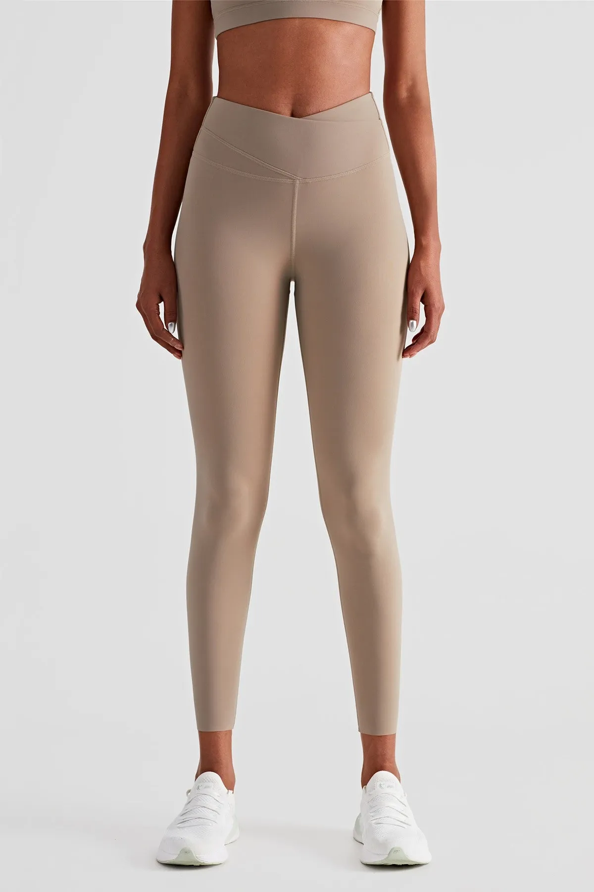 High Waist Crossover Leggings