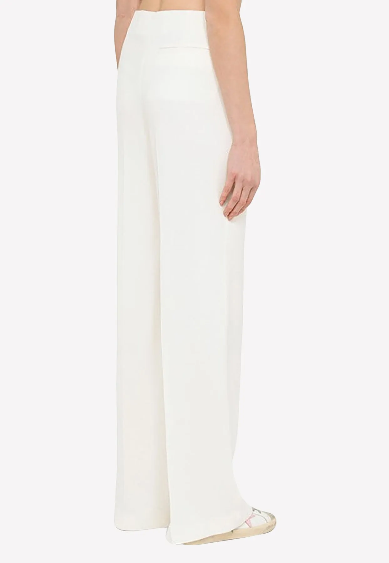 High-Waisted Wide-Leg Pants