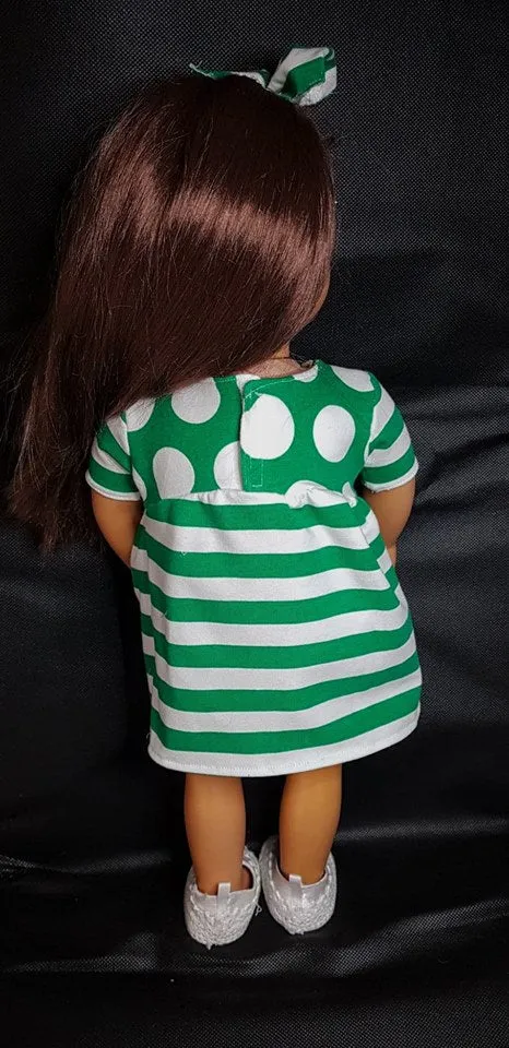 I Love The 90's Doll Dress Pattern