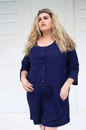 Indus Tunic // Navy
