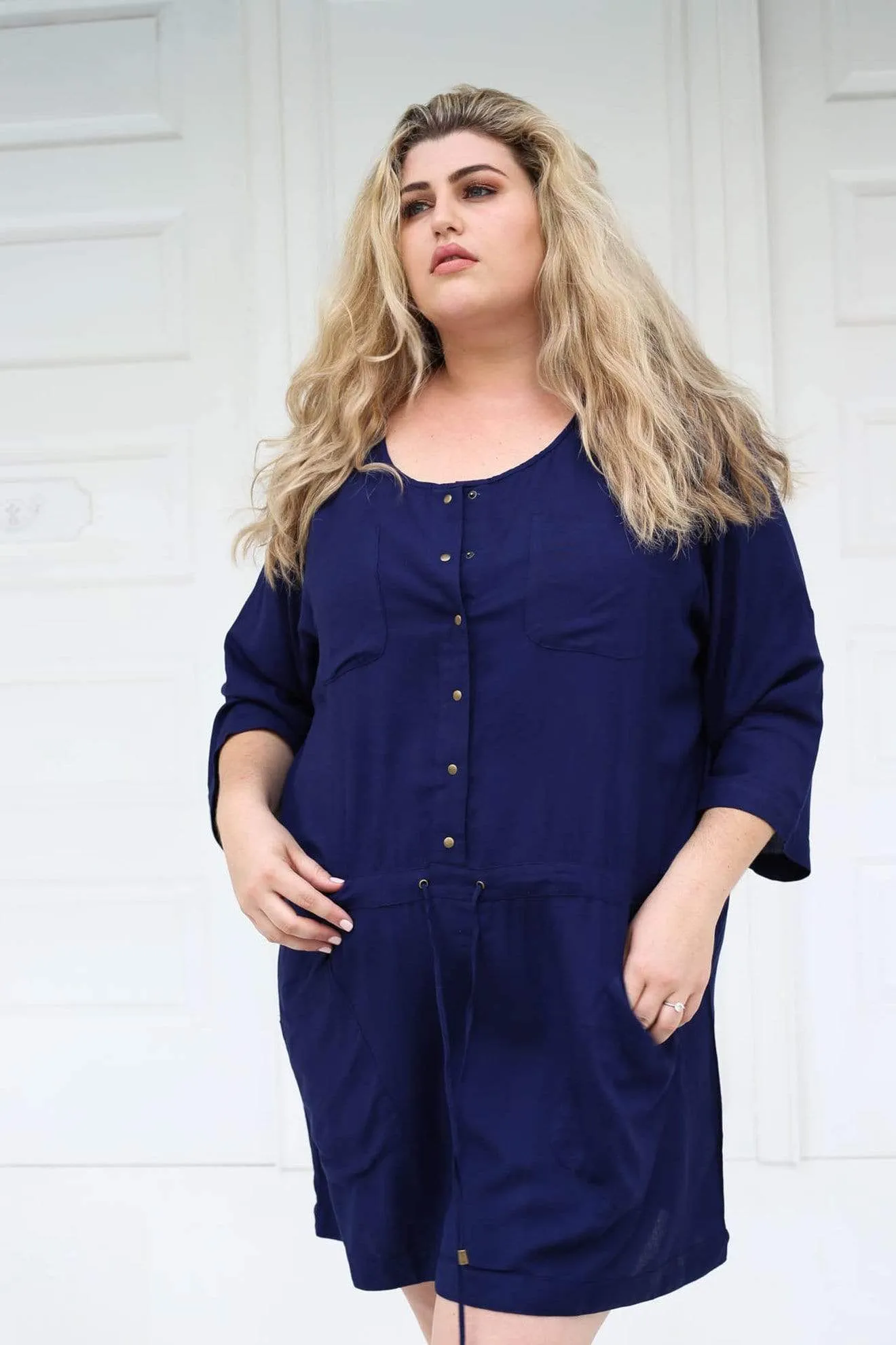 Indus Tunic // Navy