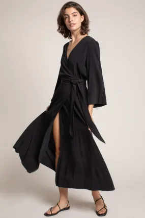 JESSA MIDI WRAP DRESS