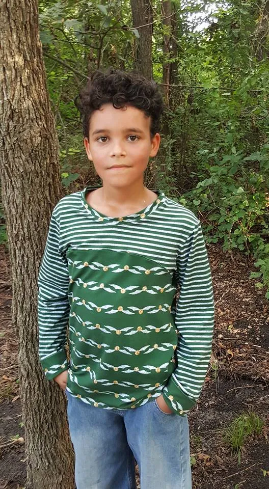 Kids Discoverer Tee Pattern