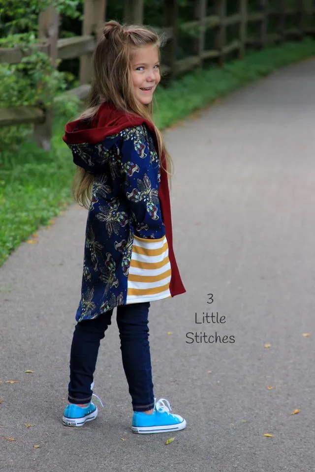 Kid's Go Exploring Cardigan Pattern
