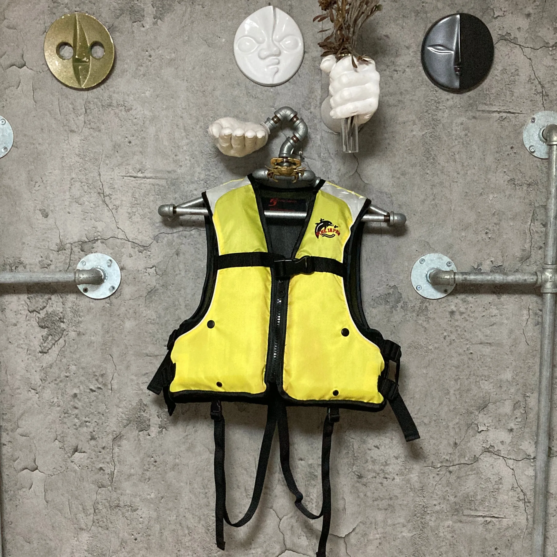 kids life jacket yellow