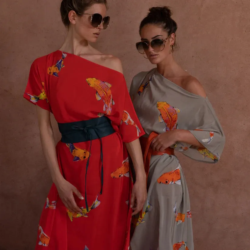 Koi Silk Tunic