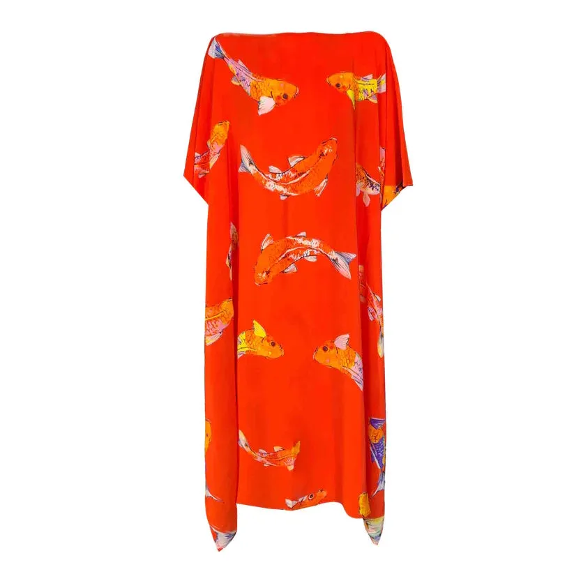Koi Silk Tunic