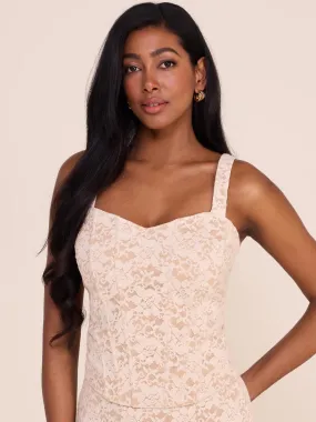Lace Bustier Corset Top