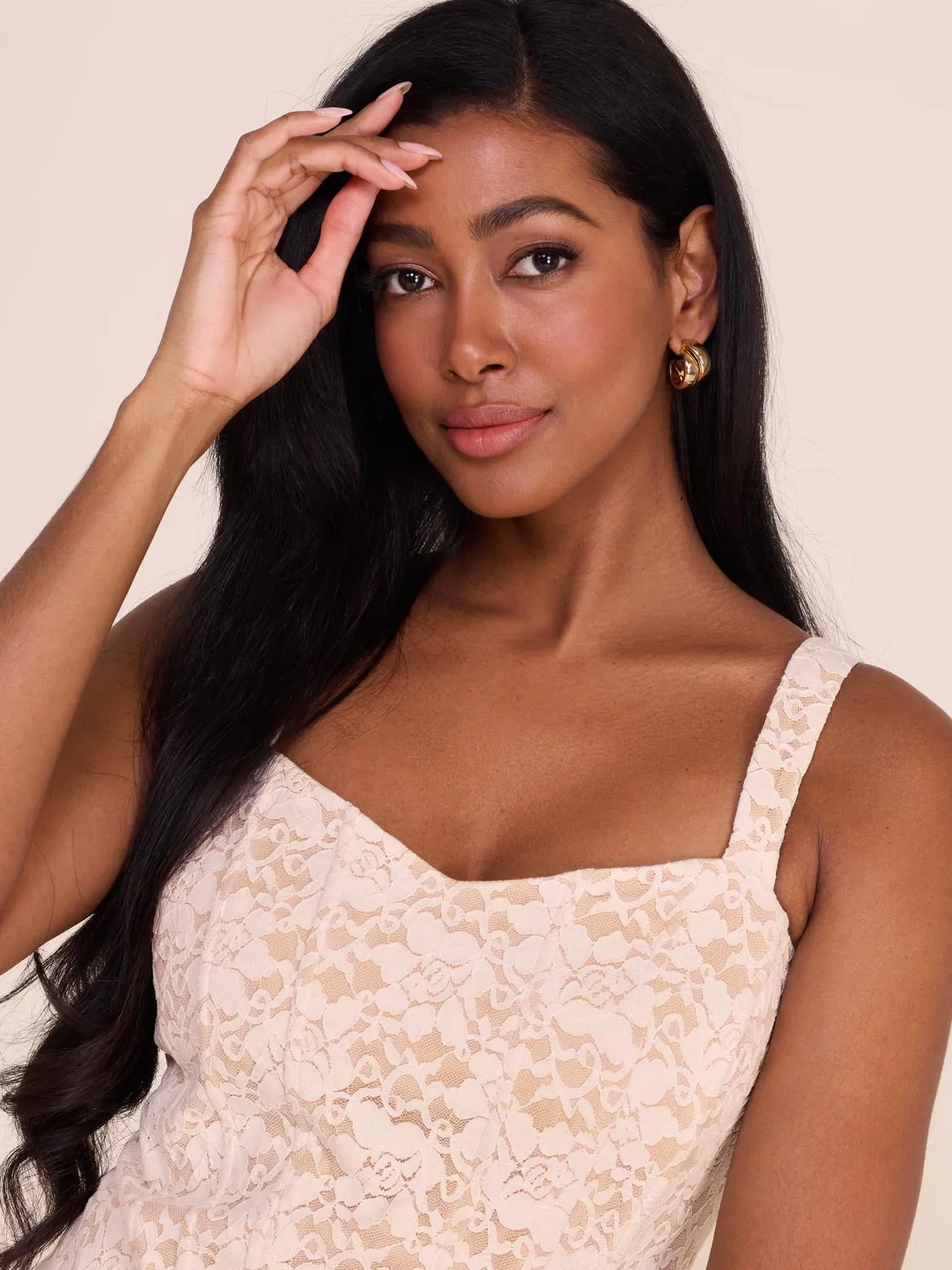 Lace Bustier Corset Top