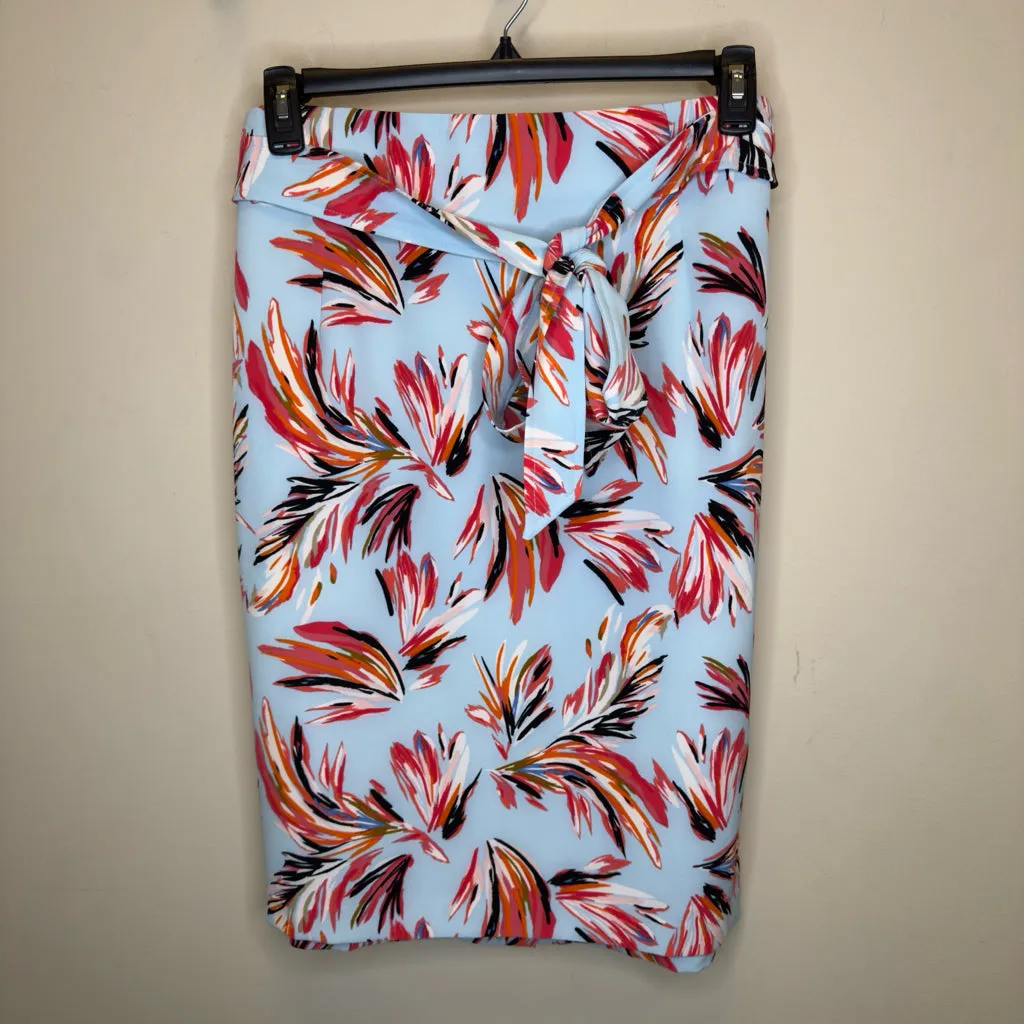 Lane Bryant Tropical High Waisted Pencil Skirt - Size 18