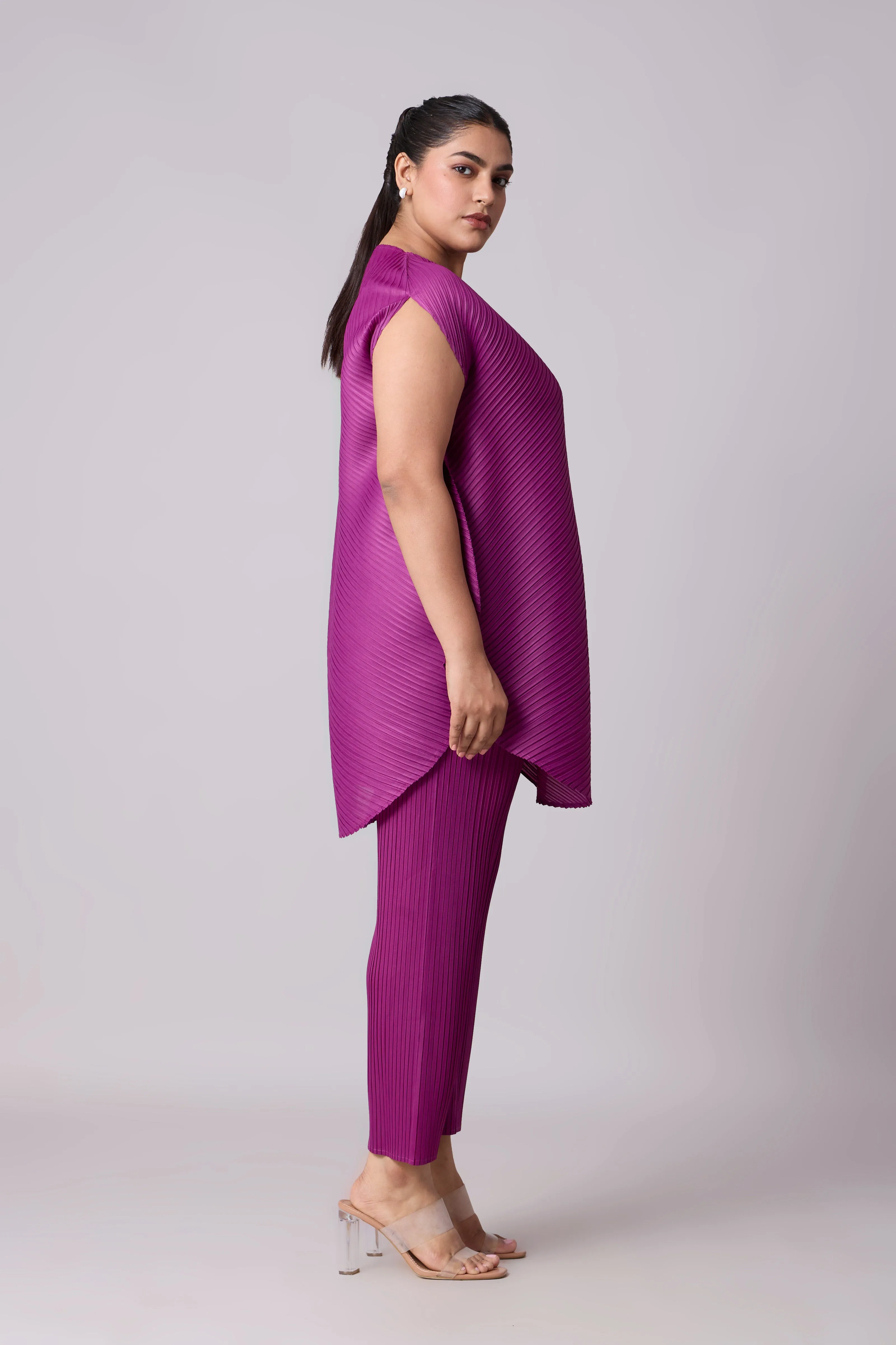 Lanna Tunic Set - Magenta