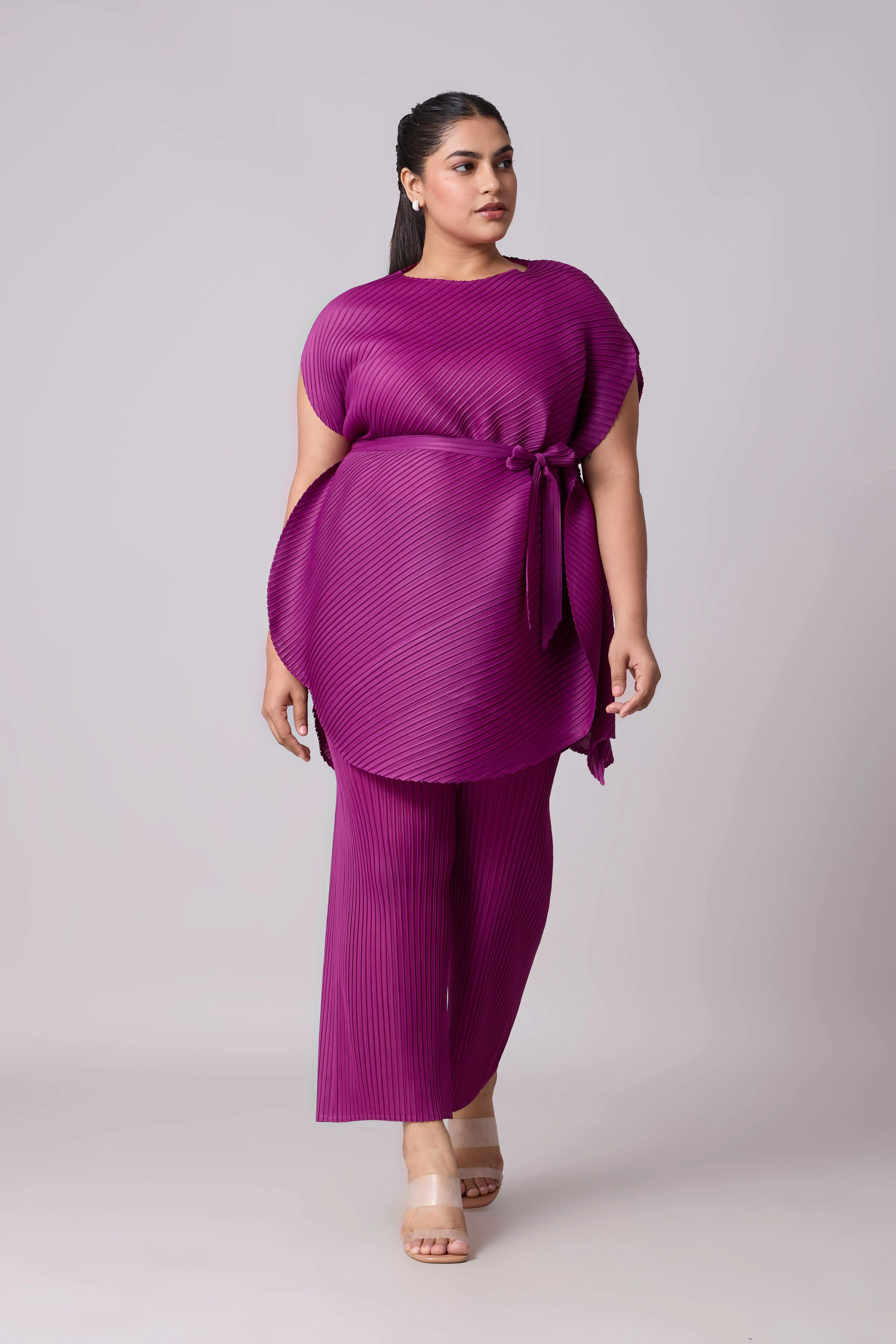 Lanna Tunic Set - Magenta