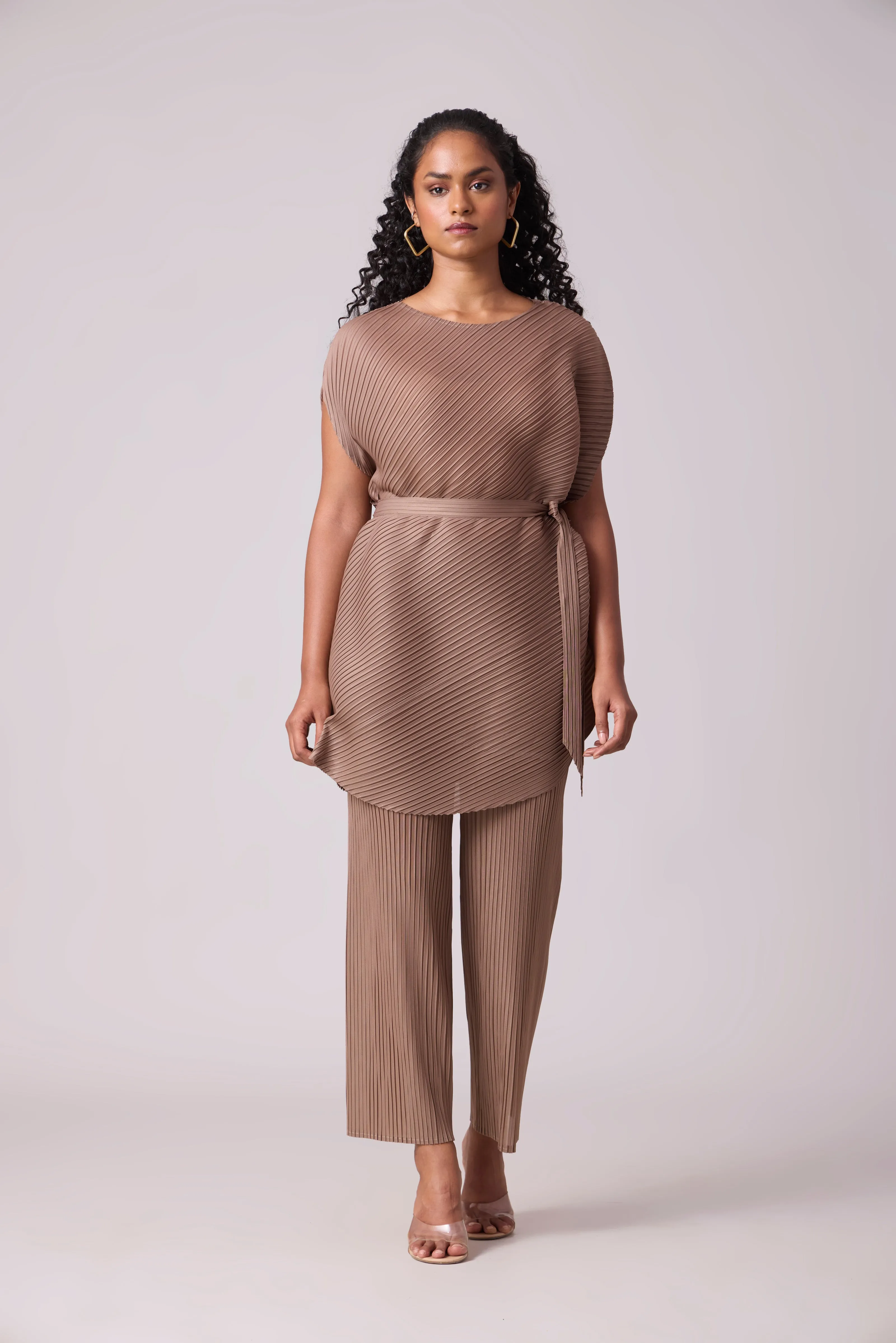 Lanna Tunic Set - Taupe