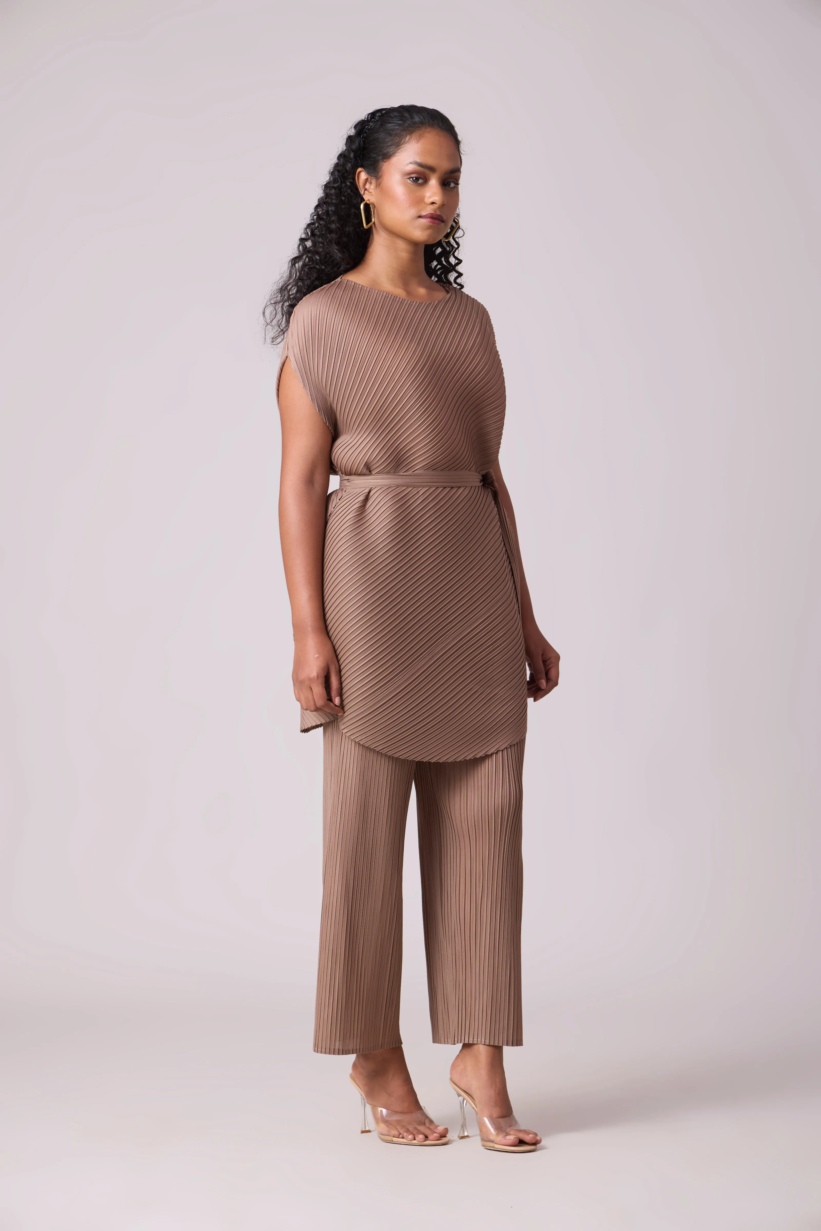 Lanna Tunic Set - Taupe