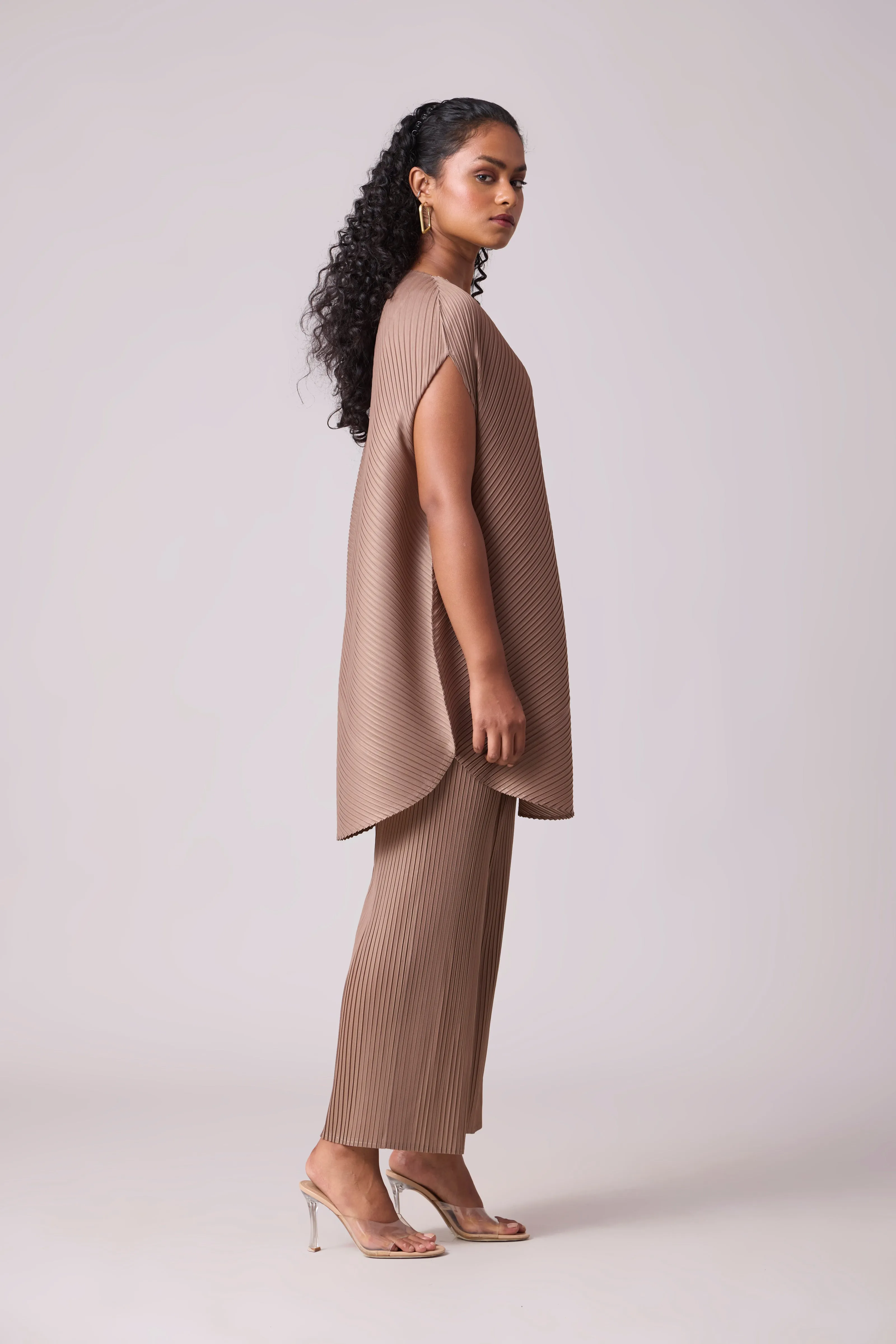 Lanna Tunic Set - Taupe
