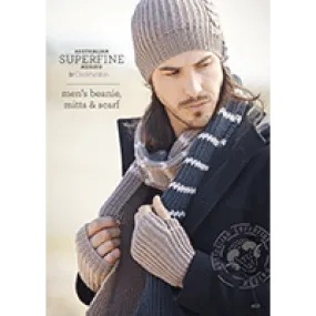 Leaflet 453 - Cleckheaton Men's Beanie, Mitts & Scarf
