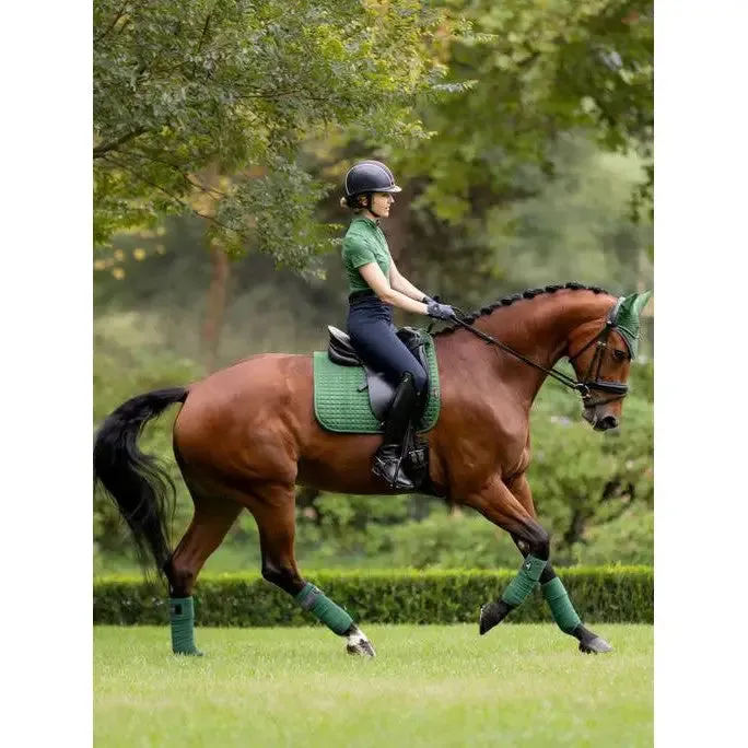 LeMieux Mia Mesh Short Sleeve Base Layer Hunter Green