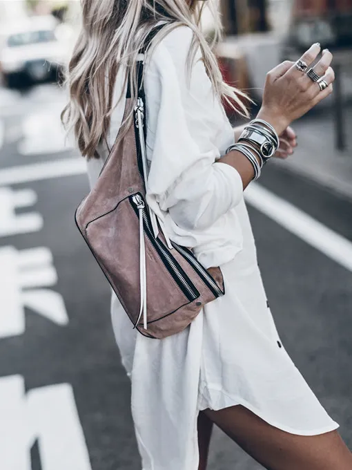 Lily White Sunscreen Cover-up Shirt Dress