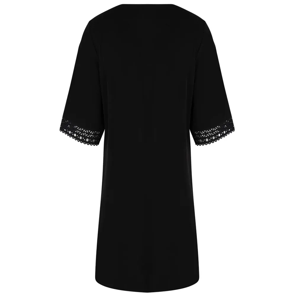 Lise Charmel 'Ajourage Couture' Black Kaftan